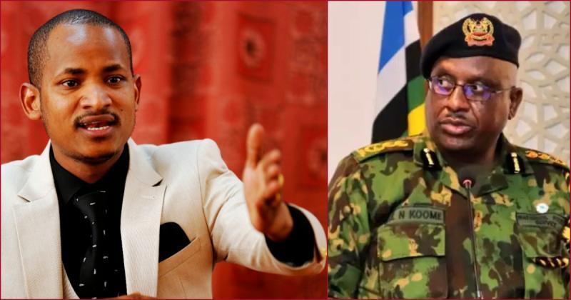 Embakasi East MP Babu Owino petitioned Police IG Japheth Koome to effect a reasonable salary increment for the police officers.